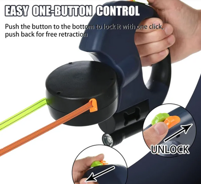Petgloro™ Dual Dog Walking Leash