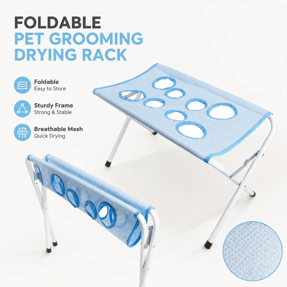 Petgloro™ Foldable Hammock Stand For Cats And Dogs