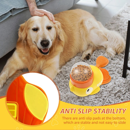 Petgloro™ Interactive Pet Feeder Duck Toy