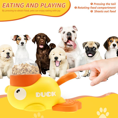 Petgloro™ Interactive Pet Feeder Duck Toy