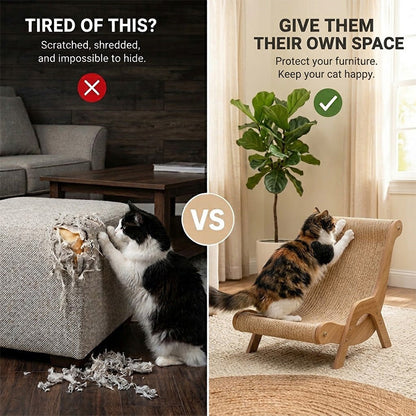 Petgloro™ Cat Scratch Board Lounge Chair