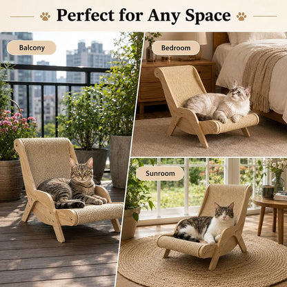 Petgloro™ Cat Scratch Board Lounge Chair