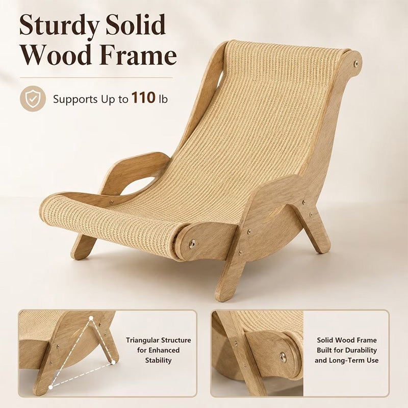 Petgloro™ Cat Scratch Board Lounge Chair