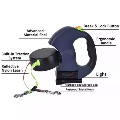 Petgloro™ Dual Dog Walking Leash